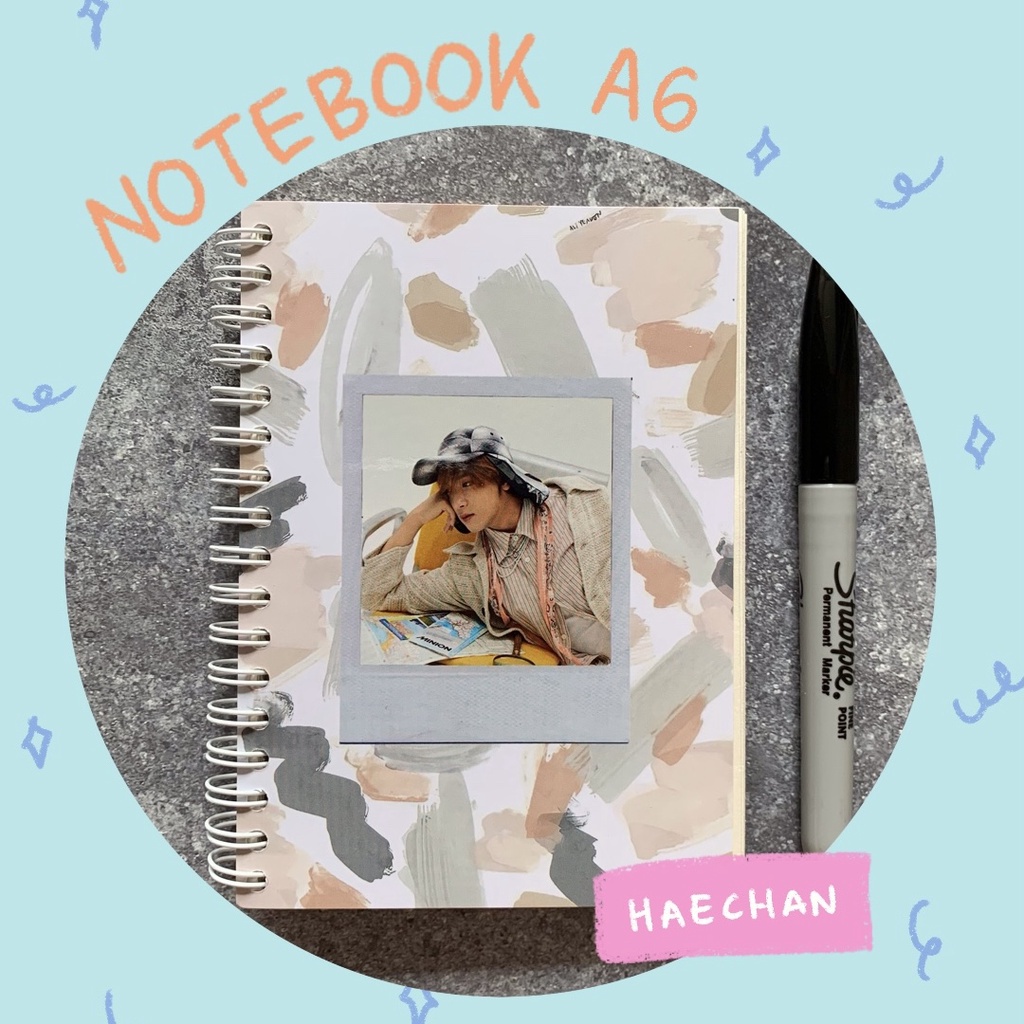 

Terlaris ✨ -NCT Notebook Buku Catatan Notes Spiral A6- 2.2.23