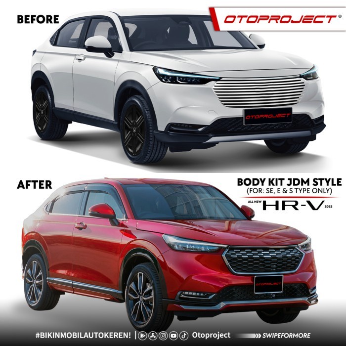 Otoproject BodyKit All New HRV 2022 Up JDM Style (Non RS)