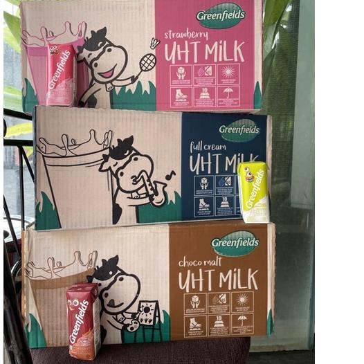 

♜ Greenfields Susu UHT Mini 125 ml Full Cream / Strawberry / Chocolate Greenfield Surabaya ♧