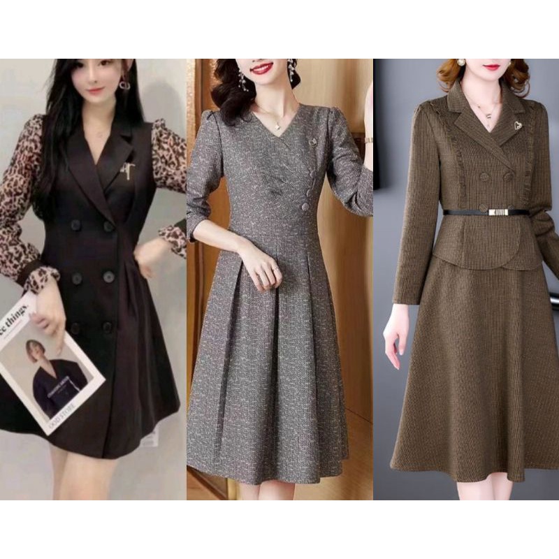 NEW DRESS BELLA FASHION IMPORT TERBARU