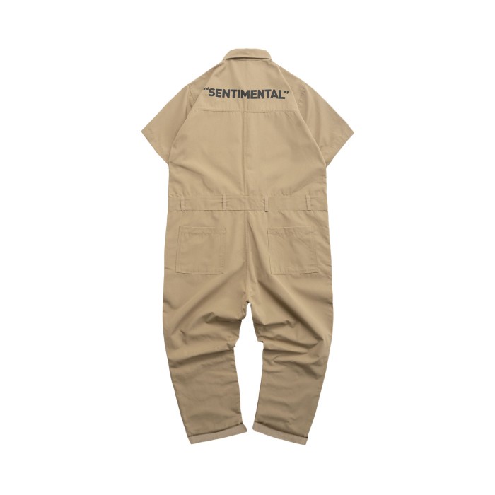 Terlaris Ssst Coverall Shortsleeve Khaki