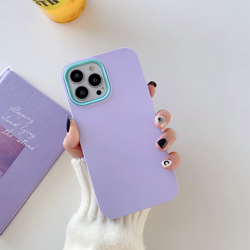 Skin Feeling Rubber Case OPPO A57 A77S A16 A54 A53 A33 A15S A35 A9 A5 A31 2020 A7 A5S A12 A11K F9 Pro A52 A92 Casing Ponsel