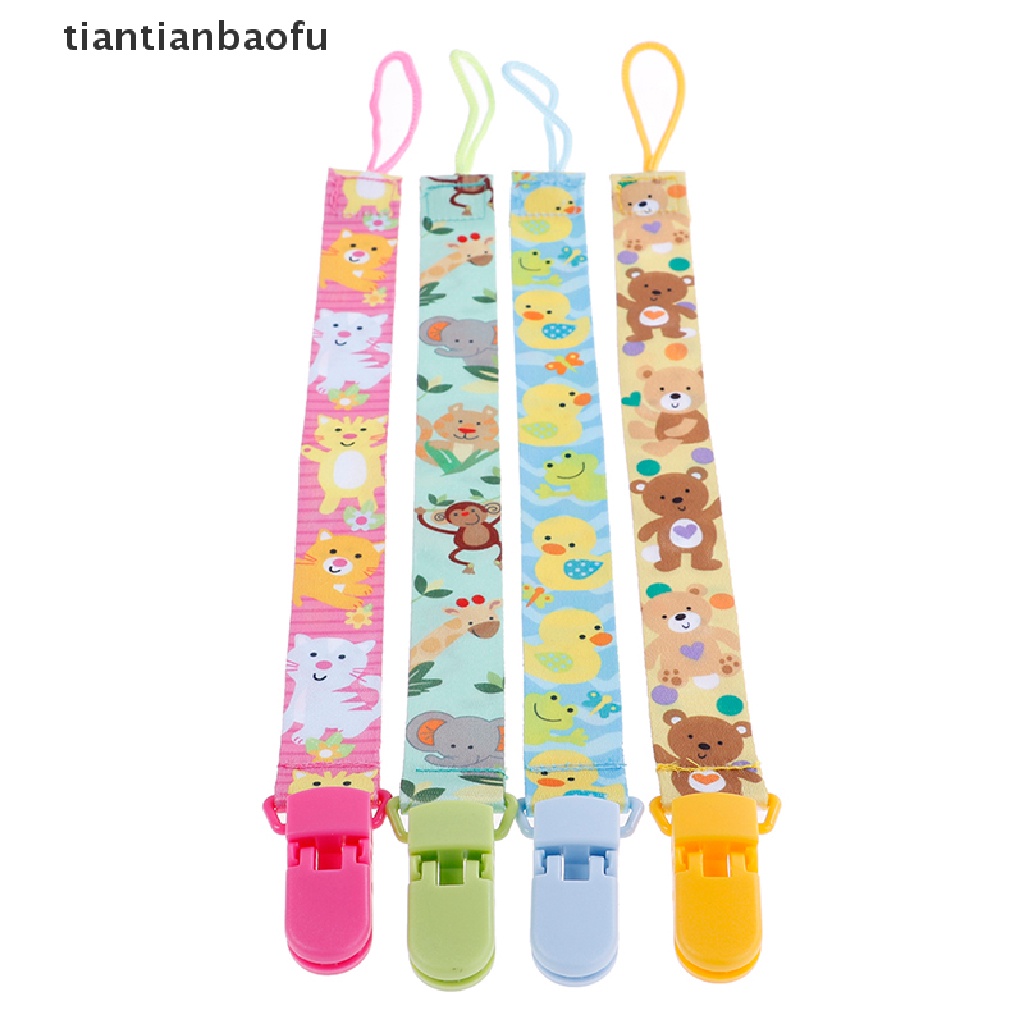 [tiantianbaofu] 1pc Klip Dot Bayi Baru Lahir Tali Rantai Penenang dummy nipple holder Butik