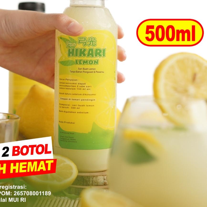 

12.12 Promo Brand SARI LEMON HIKARI Halal BPOM 100% Murni Fresh Pure Asli untuk Diet Detoks Jus Pelangsing Vitamin C Sariawan Puasa Ramadhan !!!