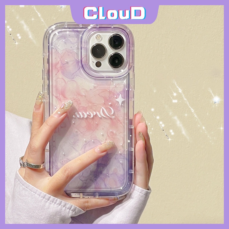 Pasangan Shockproof Airbag Case Untuk Realme C33 C35 C25Y C21Y C20 C15 C11 C12 C25s C3 C20A C25 Realme C11 2021 6i 5s 5i 5 Fantasi Langit Berbintang Bintang Bulan Lukisan TPU Lembut Penutup Bening