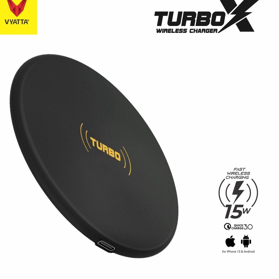 ℮ VYATTA TURBO X WIRELESS CHARGER 15W ANDROID IPHONE ➩