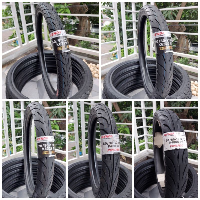 Ban kenda ring 17 ukuran 50-90 / 60-80 / 70-80 / 80-90 / 90-80 BAN LUAR KENDA UKURAN 50-90 / 60-80 /