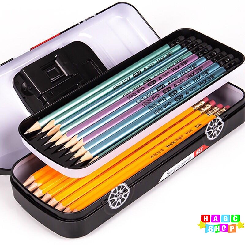 

Terlaris ✨ -Hagc shop kotak pensil karakter mobil untuk anak sekolah tempat pensil anak bentuk mobil pencil box car pencil case- 2.2.23