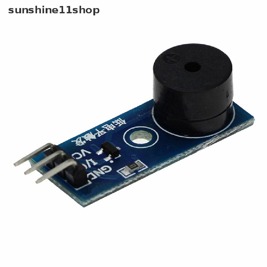 Sho Modul Buzzer Aktif Pasif Berkualitas Tinggi Untuk Arduino New DIY Kit Active Buzzer Modul Level Rendah Sensor Ana Ultrasonik Beban N