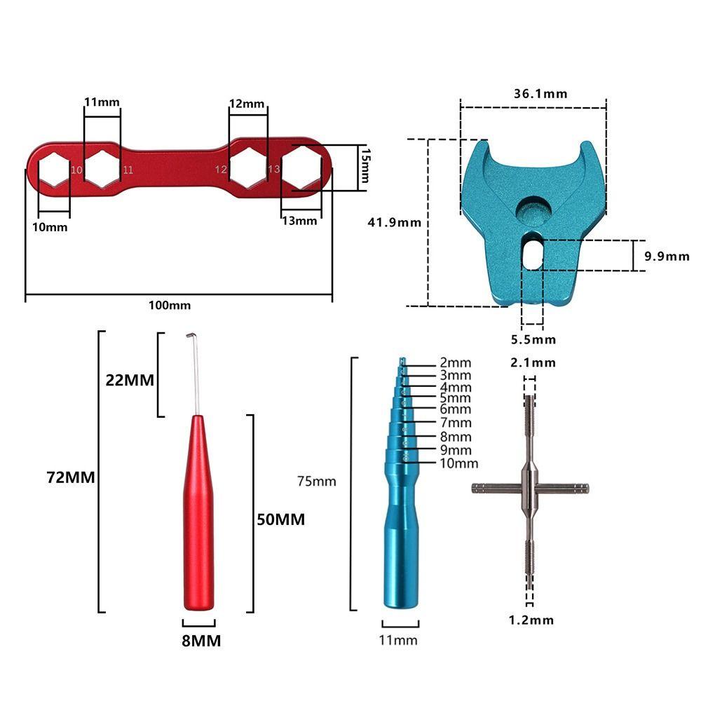 TOP Reel Pancing Bearing Pin Remover Pencabut Roda Kawat Aluminium Alloy Repair Pin Remove device