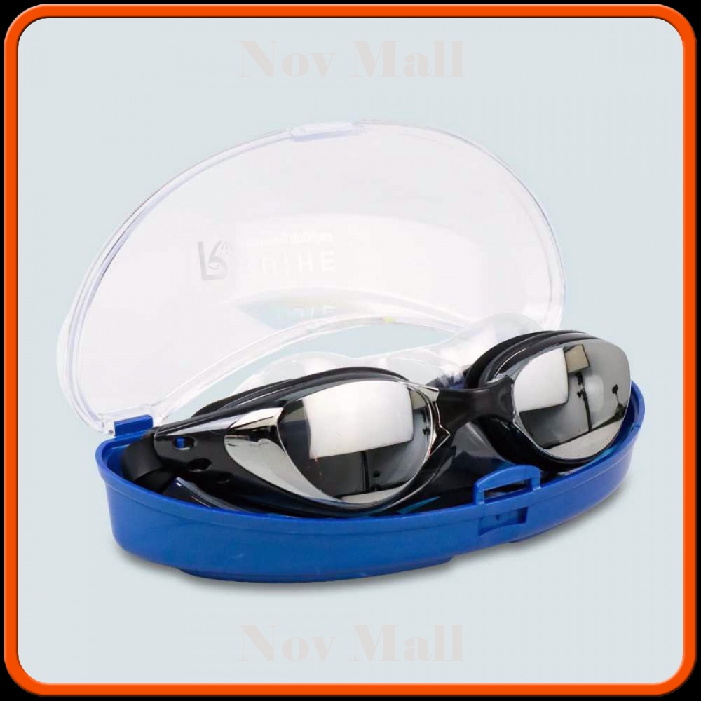 Kacamata Renang Coating Mirrored Anti Fog UV Protection -SP439