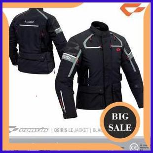 suku cadang Continmoto Jaket Motor Touring Contin OSIRIS LE Black 140ZZ3