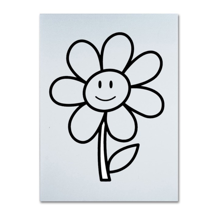 

DISKON SHOPEE/ Kanvas Lukis Gambar / Mewarnai Anak Balita Toddler Bunga Flower