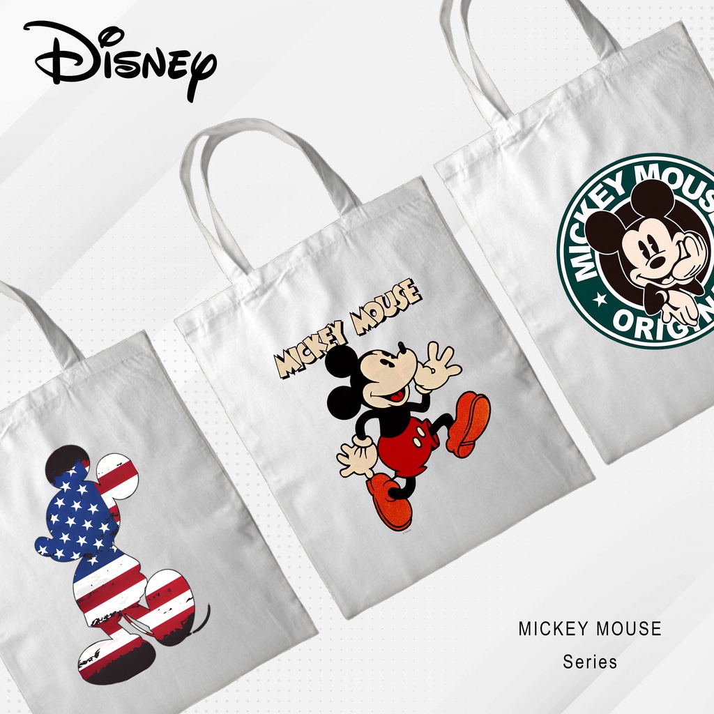 Totebag Tas Tote Mick3y Mouse Tote bag premium Totebag zipper totebag velcro Termurah