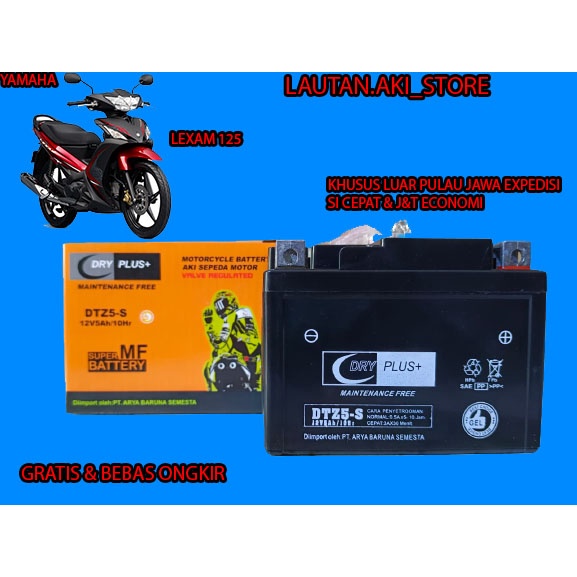 AKI MOTOR YAMAHA LEXAM 125 AKI KERING 100% ORIGINAL