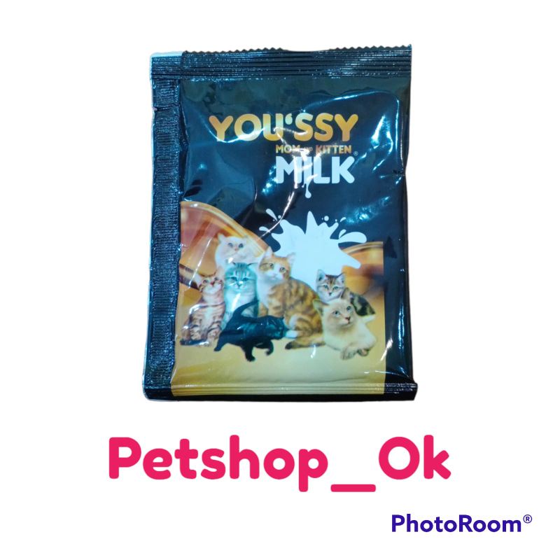 Youssy Susu kucing kitten dan Dewasa 25gr