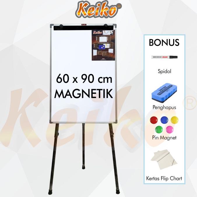 

Flip Chart / Flipchart / Papan Presentasi Keiko 60 x 90 cm