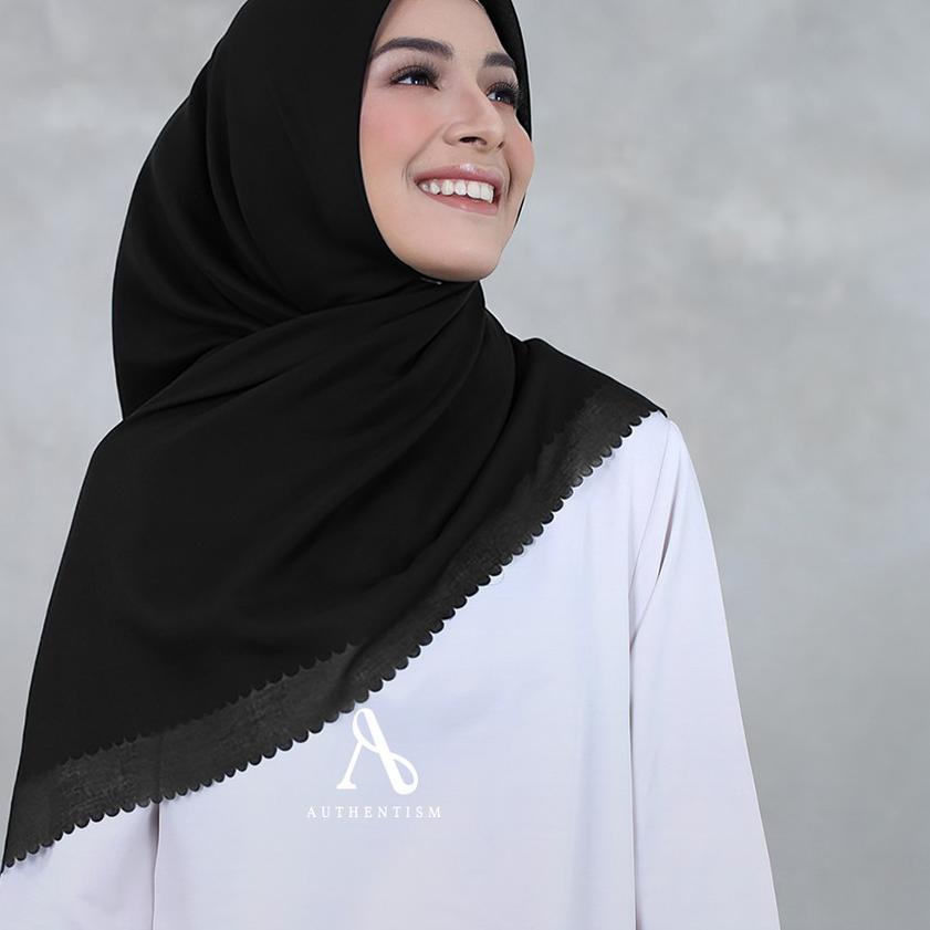 ◌ KERUDUNG SEGI EMPAT POLOS VOAL ULTRAFINE PREMIUM SUPERFINE HIJAB AUTHENTISM RACHITA VOAL ➹