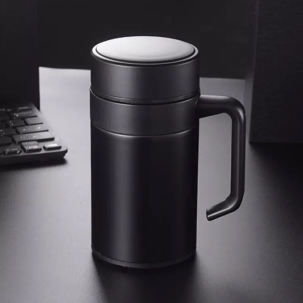 Tumbler Coffee Mug Coffee Tea Cup Stainless Steel 400ml HN22