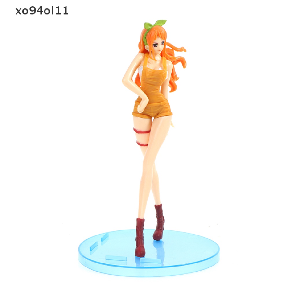 Xo 17CM rompers Anime Figure One Piece Nami Gadis Seksi Bonney Figurine Mainan OL