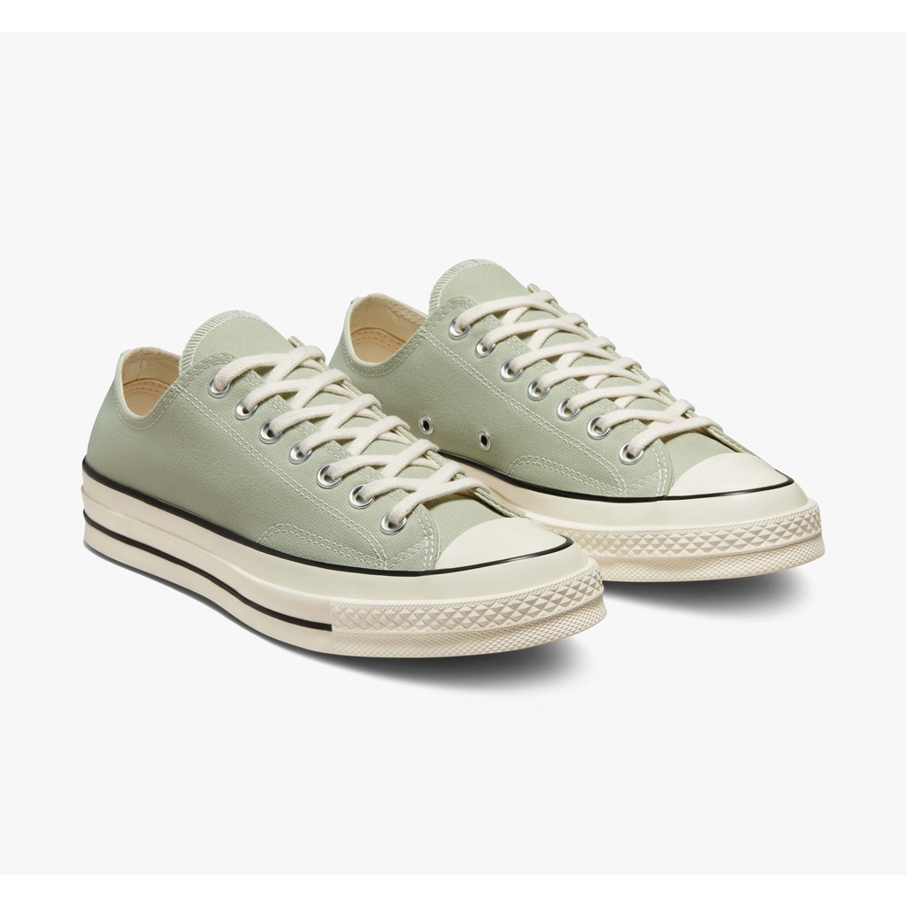 Converse 70S Green White Egret 100% Original Sneakers (Free Paper Bag)