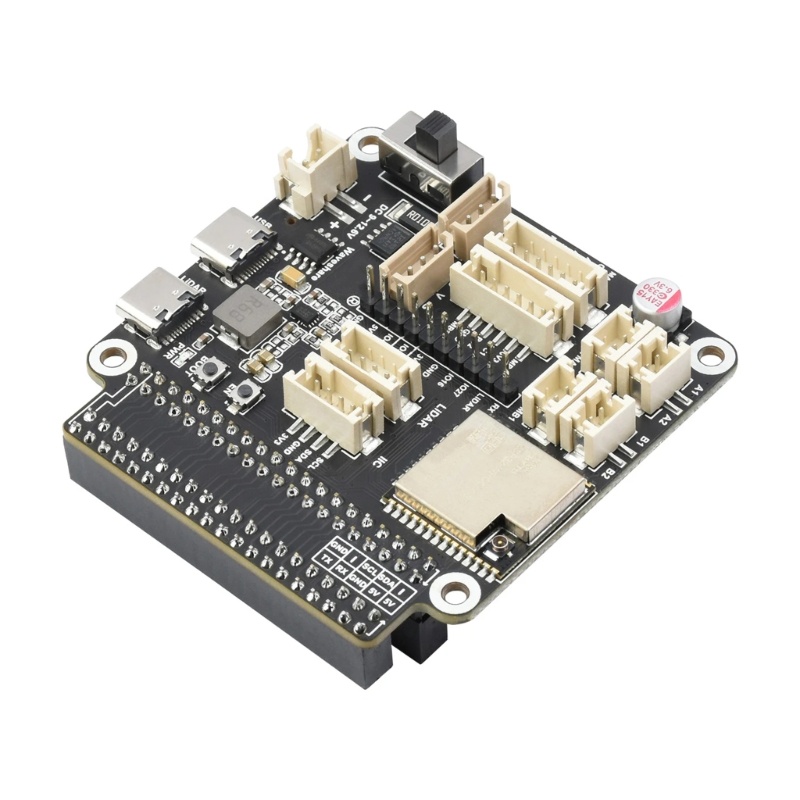 Zzz Papan Driver Umum Untuk Robot Mendukung Wifi ESP-NOW Komunikasi 7-13v Input Driver Board Type-C Download Port