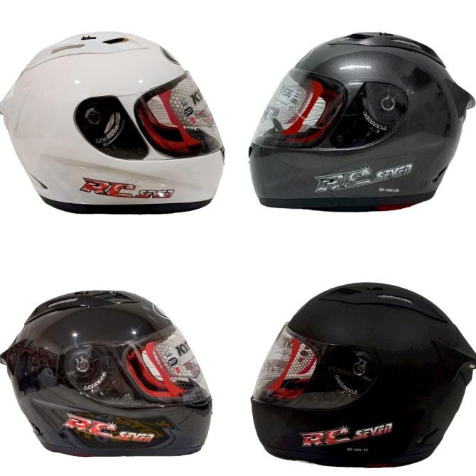 HELM KYT RC7 SOLID KYT RC-7 SOLID FULL FACE BLACK DOFF