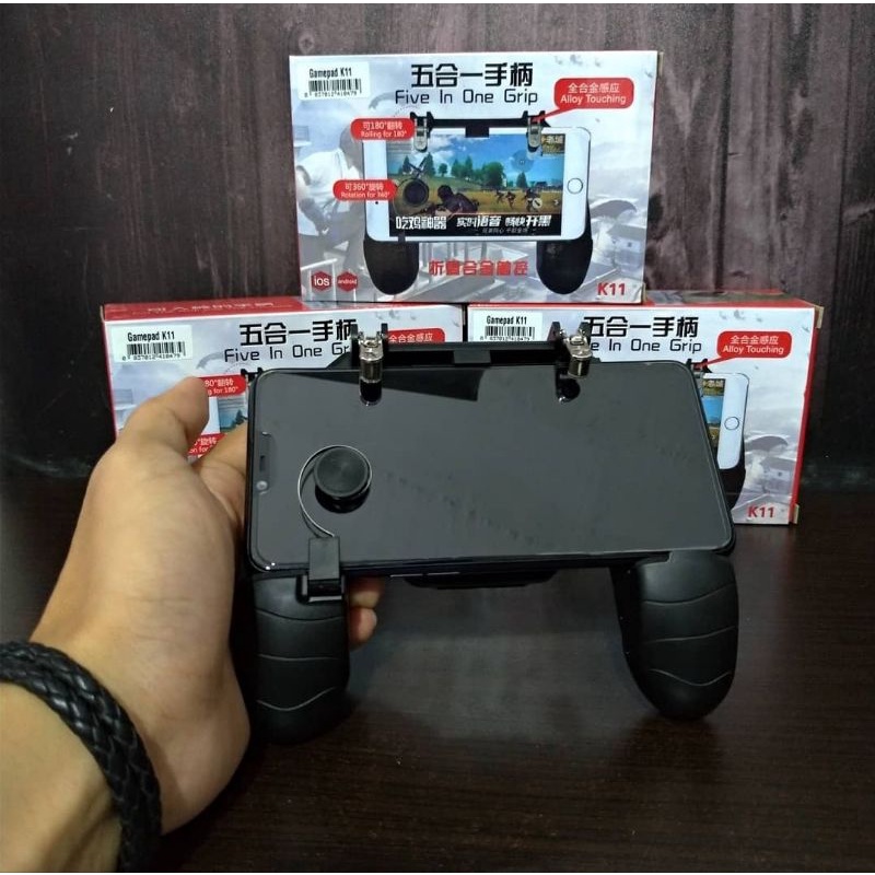 GAMEPAD / GAME HANDLE K11 Gaming Android IOS PUBG MOBILE LEGEND