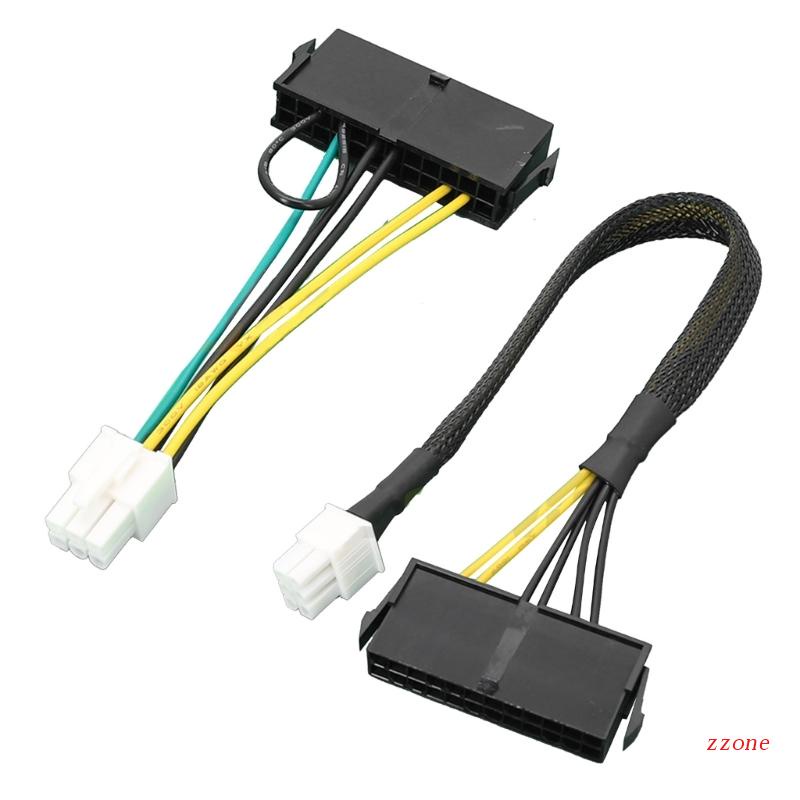 Zzz Standard 24pin Female to 6Pin Male Kabel Listrik Komputer ATX Mainboard Sambungan Power Supply Jalur Kabel Untuk Acer 6P