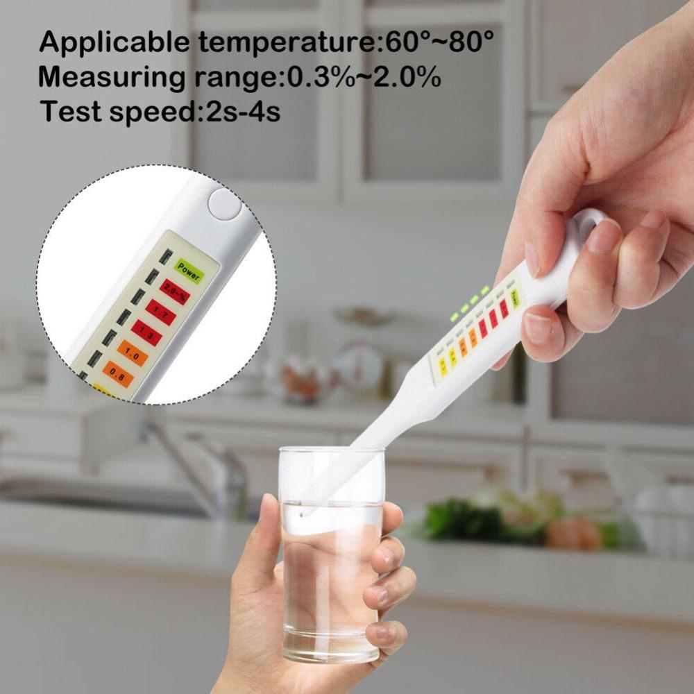 Lanfy Salinity Tester Pen Analisa Alat Ukur Pengukur Salinity Makanan Elektronik Pengukur Garam Salinity Meter Hydrometer Pengukur Konsentrasi Garam