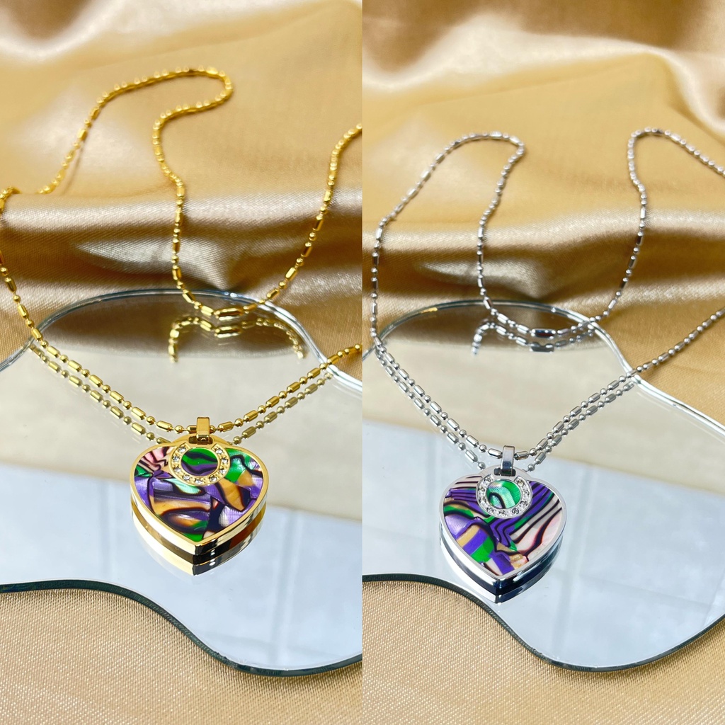 Kalung Quantum LOVE Kesehatan Wanita Pendant Gratis Box dan Sertifikat