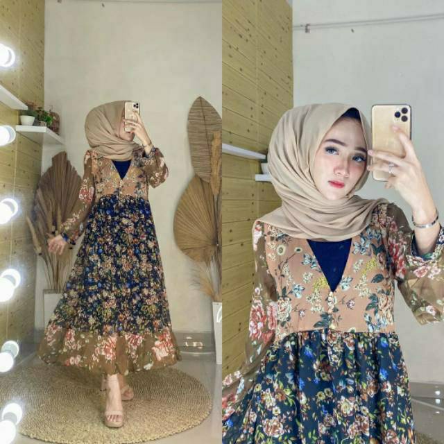 ZARA COCO V-NECK/ GAMIS BANGKOK / FULL FURING