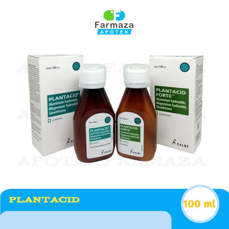 PLANTACID SIRUP DAN PLANTACID FORTE SIRUP 100ML