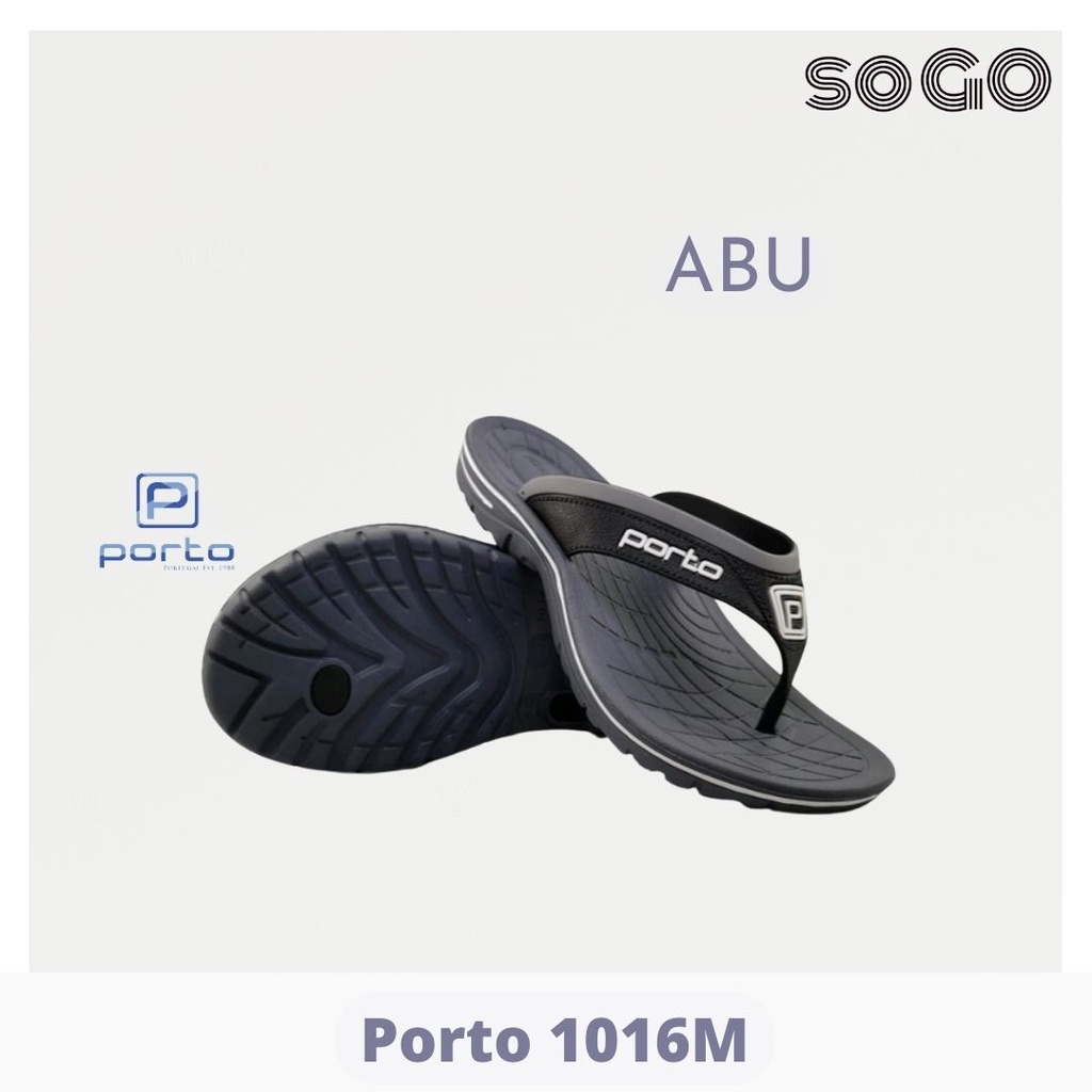 sogo Sandal Jepit Porto 1016M Pria Nyaman Kuat Terbaru Original 39-44