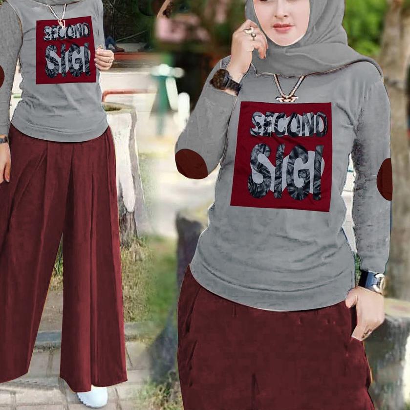 ➨ VS - SET ZOLA KULOT / SETELAN KULOT ZOLA / STELAN KIREI / FASHION TRENDY ❅