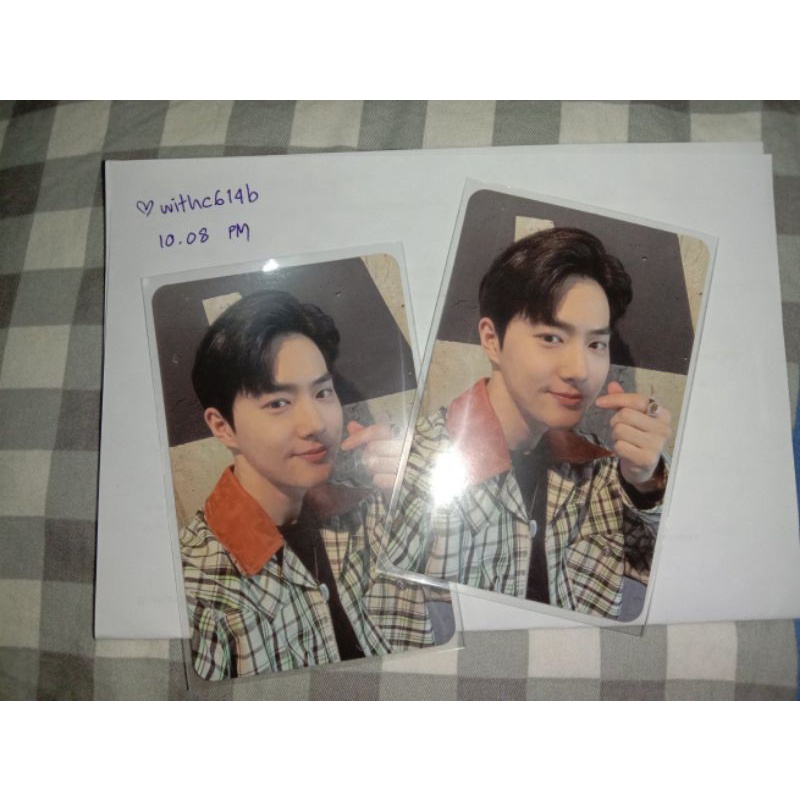 SUHO PHOTOCARD BENE MECIMA