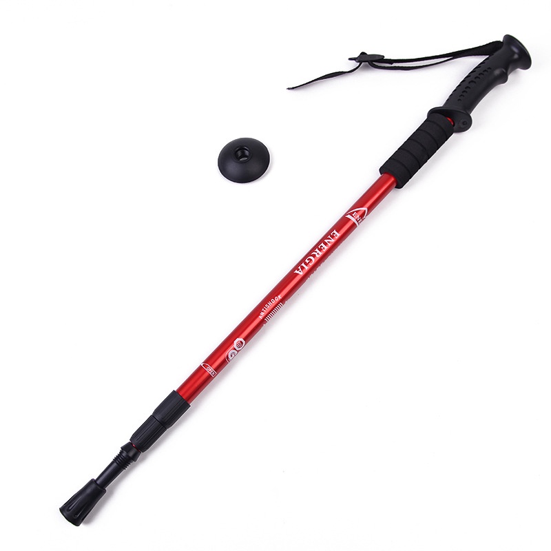 TRACKING TREKKING POLE TONGKAT GUNUNG OUTDOOR HIKING TRAVELING  IMPORT ANTI SHOCK PENDAKI OUTDOOR HIKING CAMPING LURUS BESI ALLOY KUAT RINGAN