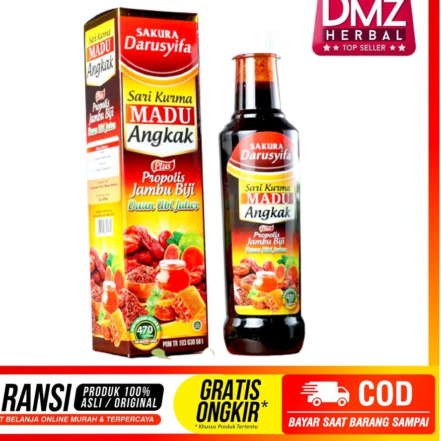 

➼ Sari Kurma Angkak SAKURA Darusyifa 470 ml Original ♩