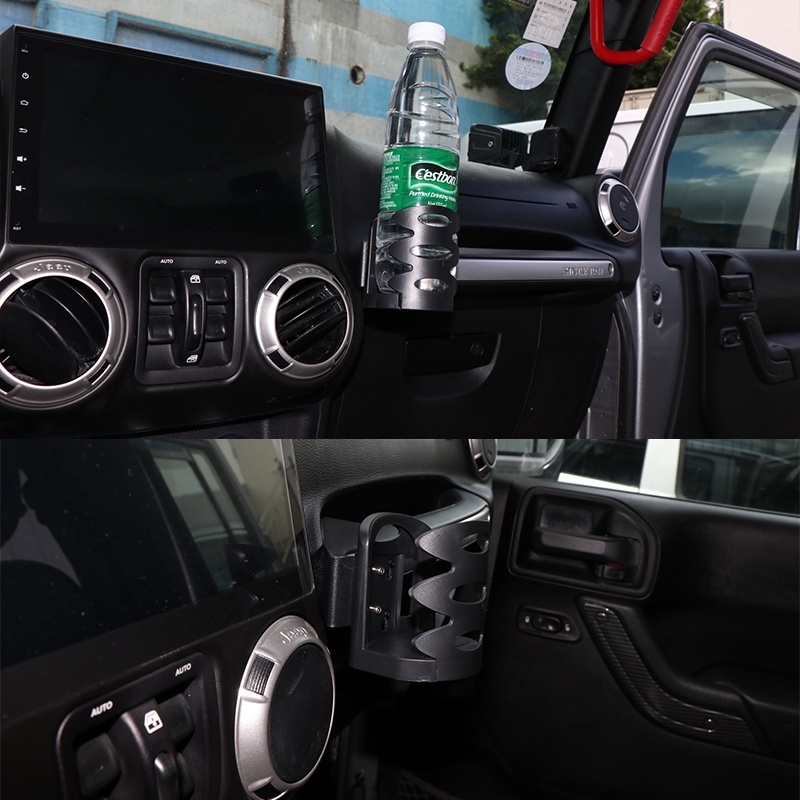 1pc Lubang Angin Mobil Portabel Dipasang Removable Plastic Cup Holder/Outlet Udara Otomotif Rak Botol Air Yang Dapat Disesuaikan/Rak Penyimpanan Minuman Serbaguna Kendaraan