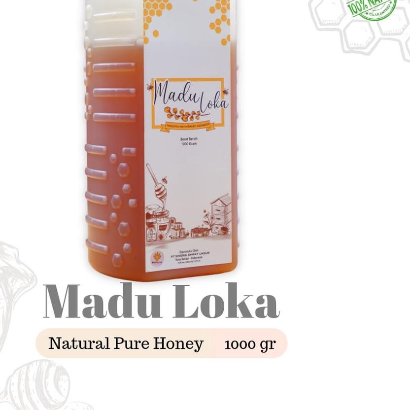 

♟ Murni Asli - Loka 1kg (Manis) Natural Pure Honey ◊