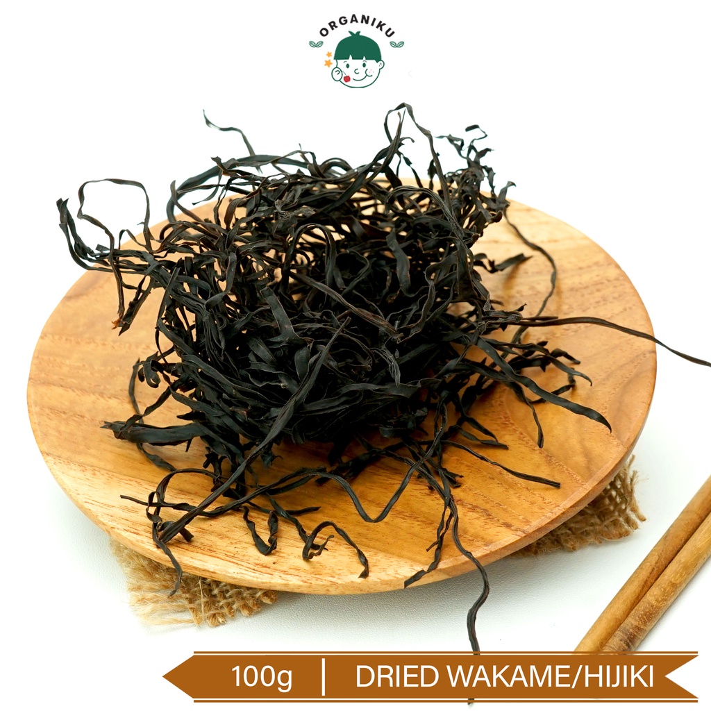 Dried Wakame / Hijiki Halal 50g, 100g