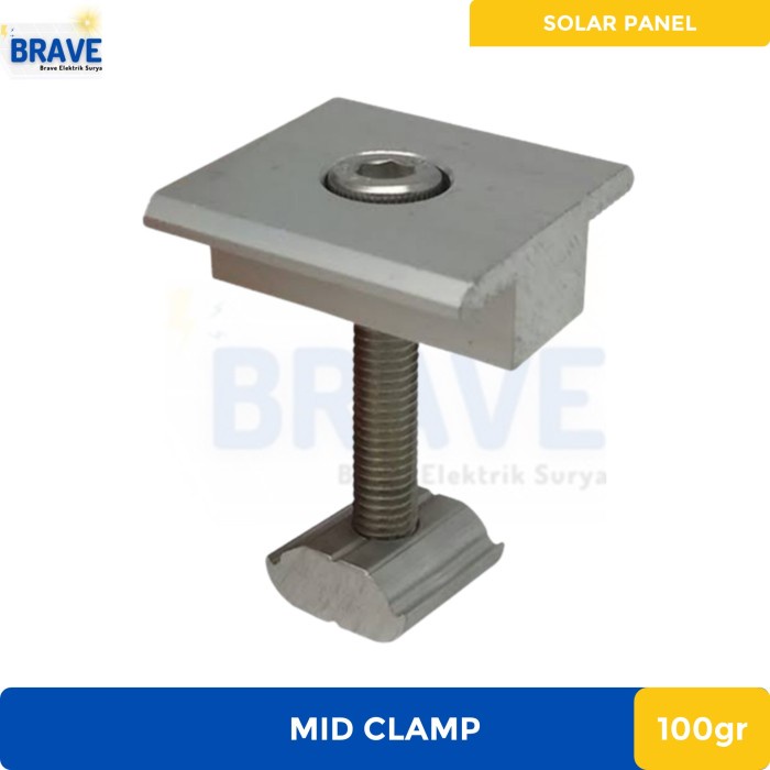 Mounting Solar PV Panel Surya - Mid Clamp