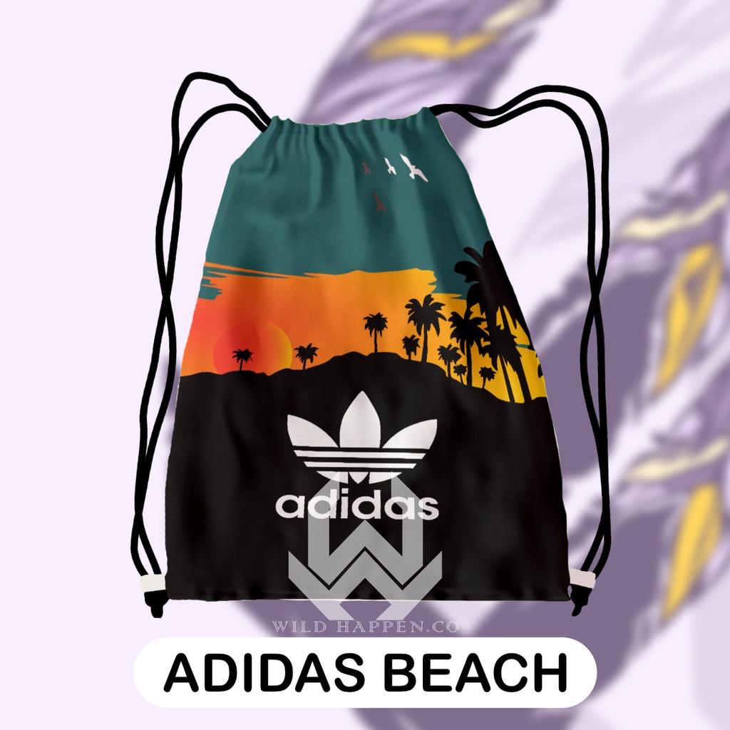 ZCO - Tas Serut String Bag Full Print Thrahser Fire Tas Futsal Mini Soccer Tas Olahraga Gym Terlaris