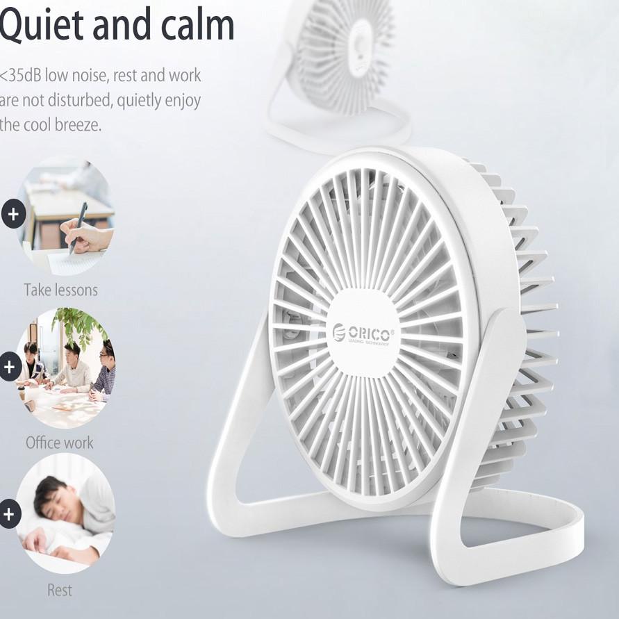 ☏ Desktop USB Mini Fan Orico FT1-2 - Kipas angin mini usb ☃