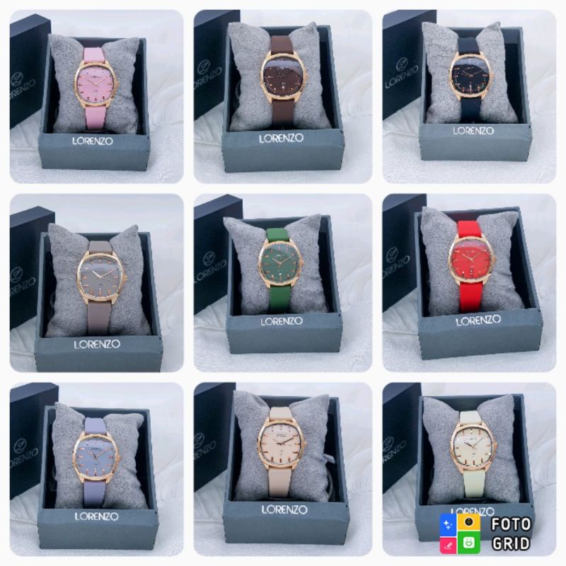 BEST SELLER (COD)LAB04~GJ/Jam Tangan Fashion Wanita Tali Rubber
