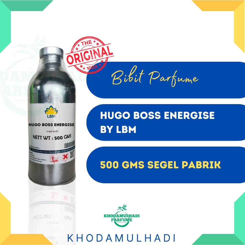 HB. ENERGISE BIBIT PARFUM BY LBM 500GMS 100% ORIGINAL SEGEL PABRIK