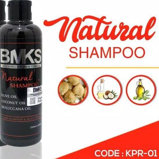 ❉ BMKS NATURAL SHAMPOO ~ SHAMPO KEMIRI ~ Shampo penumbuh rambut [ ] ✥