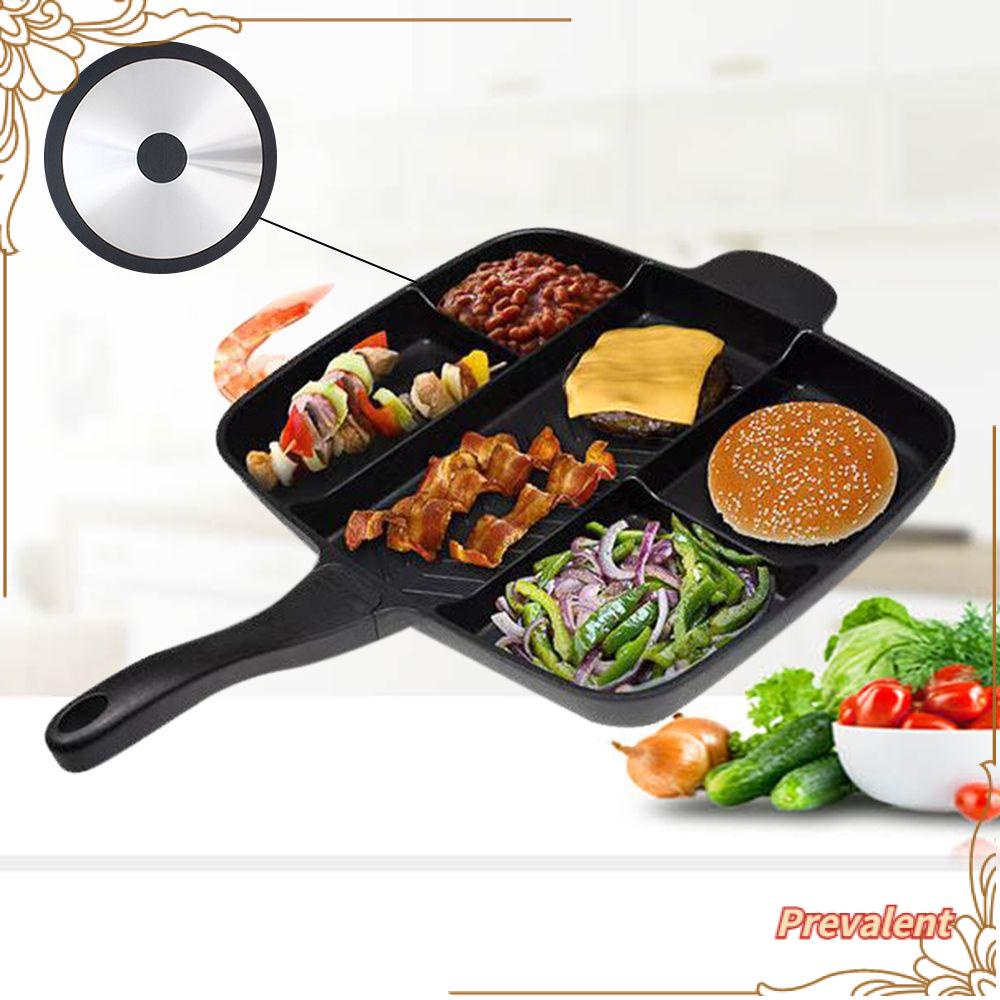 Preva Wajan Penggorengan 5in1 Breakfast Tools Roasting Pan Frypan