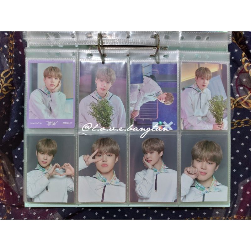BTS sowoozo swz mini photocard mpc || JIMIN SET
