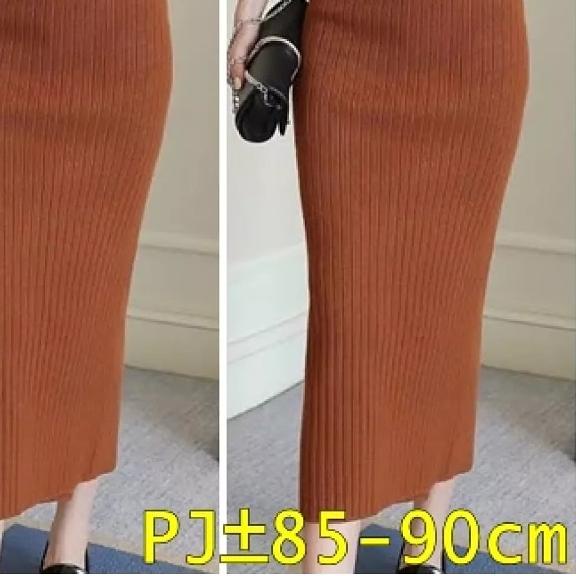 ☺ Rok span rajut premium tebal import ori panjang ➶